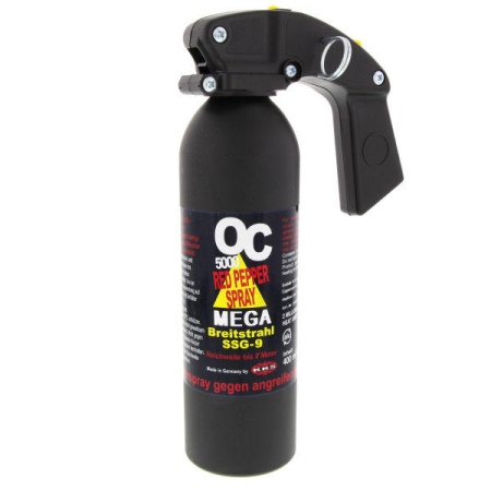 OC 5000 Breitstrahl Pfefferspray 750 ml zur Selbstverteidigung