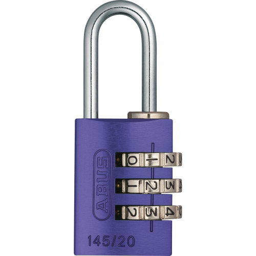 ABUS 145 Aluminium Zahlenschloss – 145/20 violet