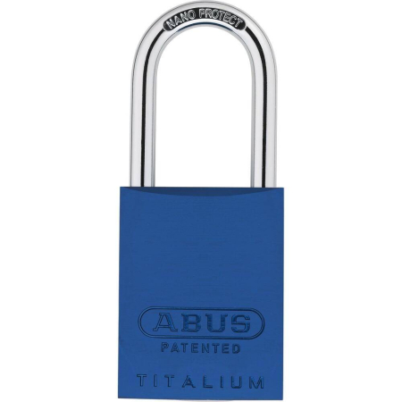 ABUS 83 Titalium Vorhangschloss - 83AL/40 blau