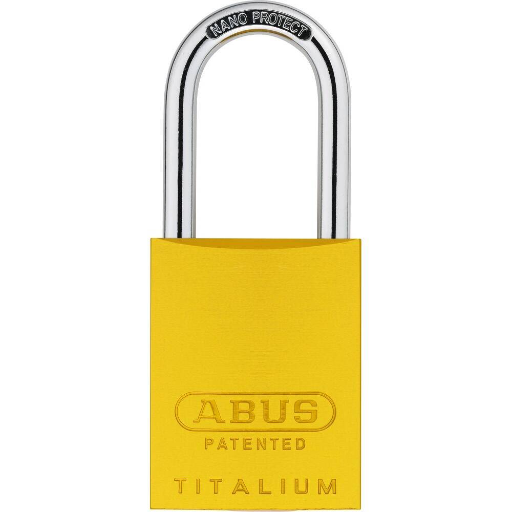 ABUS 83 Titalium Vorhangschloss - 83AL/40 gelb