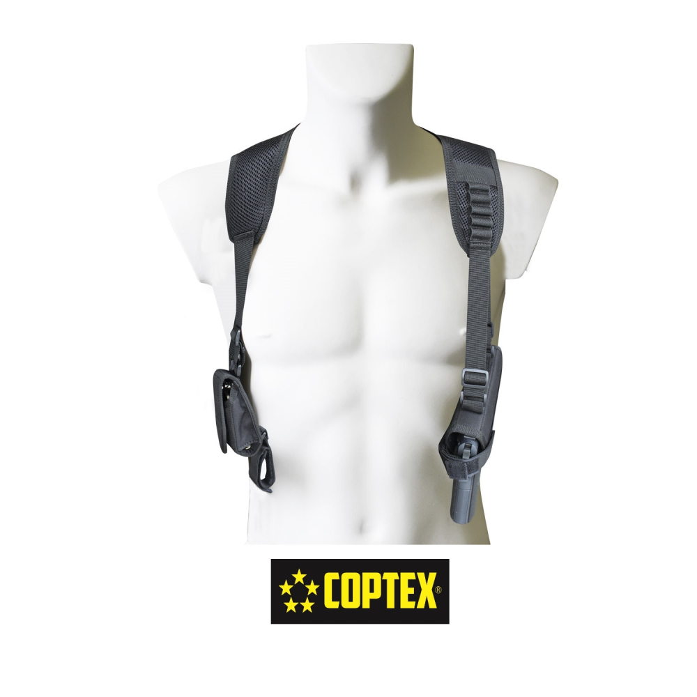 COPTEX Schulterholster mit Handschellentasche-2109