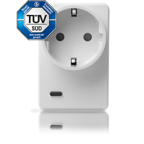 LUPUSEC Funksteckdose mit Stromzähler und ZigBee Repeater